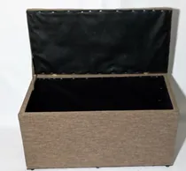 Comprar Puff Baulera Pie Cama Reforzad 80x40 Lino Antidesgarro Lavab