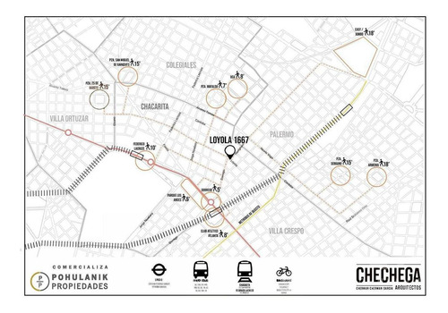 Imagen 19 de 19 de Venta De Pozo. Departamento 3 Ambientes, Balcón Aterrazado Y Parrilla. Chacarita.