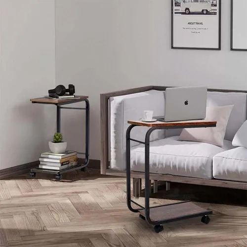 Mesa Escritorio Ajustable Para Computador Madera