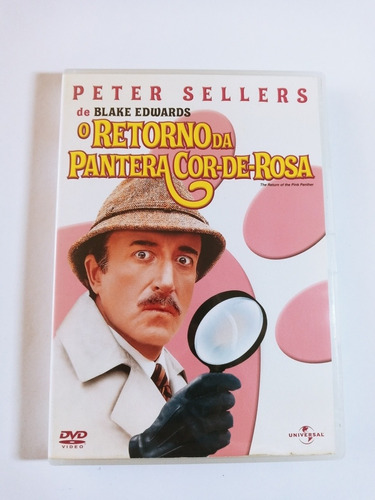 Dvd O Retorno Da Pantera Cor-de-rosa