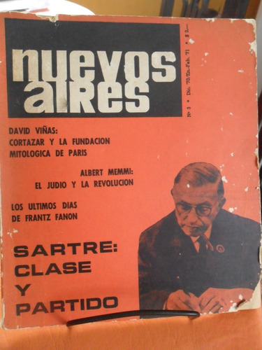 Revista Nuevos Aires. N° 3. Viñas, Memmi, Fanon
