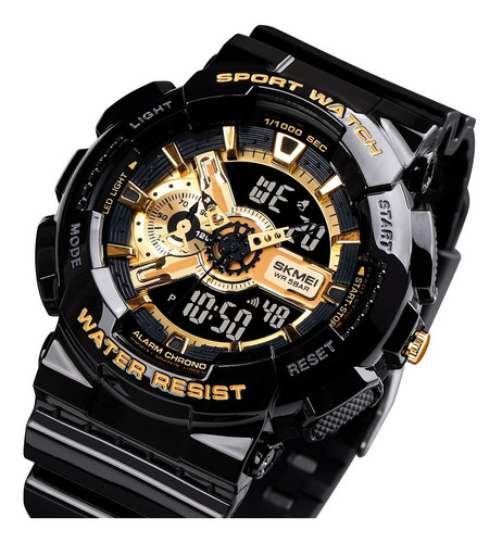 Imagen 3 de 7 de Reloj Skmei Hombre Mujer Cronometro Sumergible Deportivo