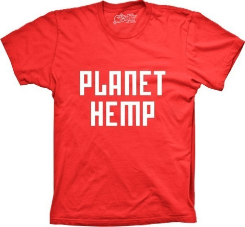 Camiseta Plus Size Banda - Planet Hemp