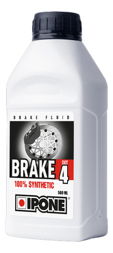 Líquido De Frenos Moto Sintético Ipone Brake Dot 4 500ml