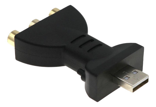 Adaptador Usb Macho A 3 Rca Hembra