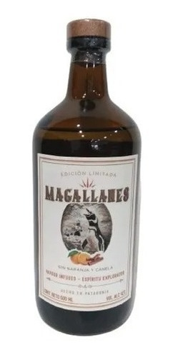 Gin Magallanes Naranja Y Canela Patagonia 500ml Ayrescuyanos