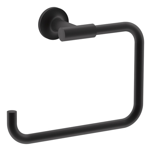 Kohler 14441-bl Purist - Toallero, Color Negro Mate