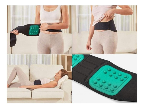 Cinturón De Soporte De Espalda Para Alivio Del Dolor Lumbar