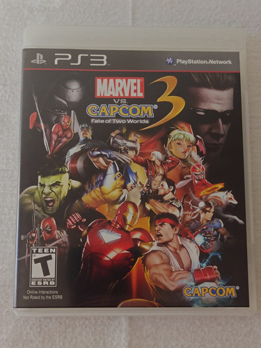 Marvel Vs. Capcom 3: Fate Of Two Worlds Ps3 Playstation 3