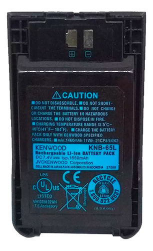 Batería Knb-65l  Knb-63l Para Kenwood Tk2000/tk3000
