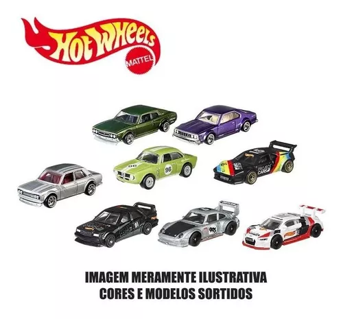 Kit com 3 Carrinhos Hot Wheels Sortidos 1/64 Mattel C4982