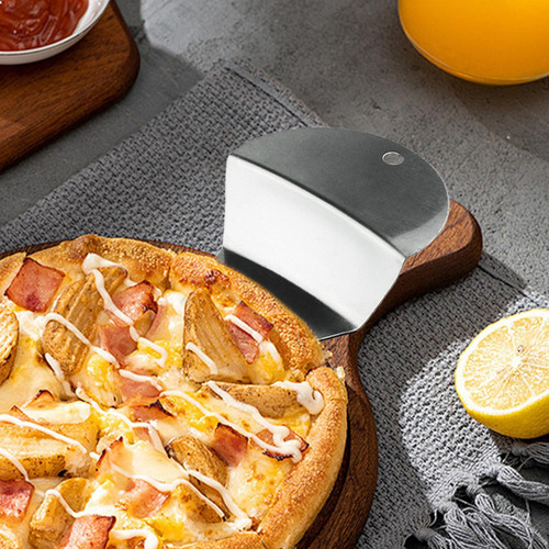 L Pá De Pizza De Aço Inoxidável Cake Pie Pastry Server