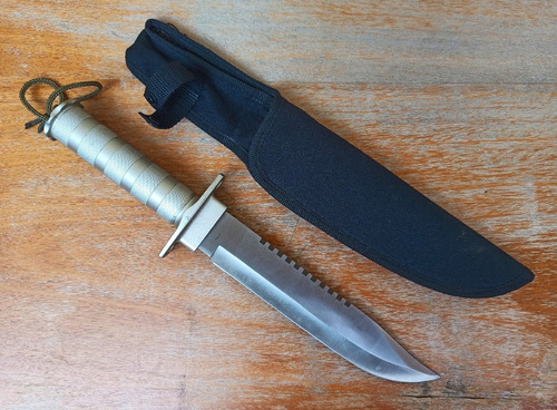 Hermoso Cuchillo De Supervivencia Tipo Rambo Usa! Oferta!!