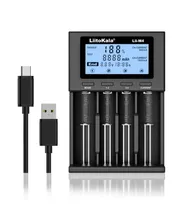 Comprar Carregador Pilha Bateria Smart Liitokala Lii-m4 Cu002Fnfe