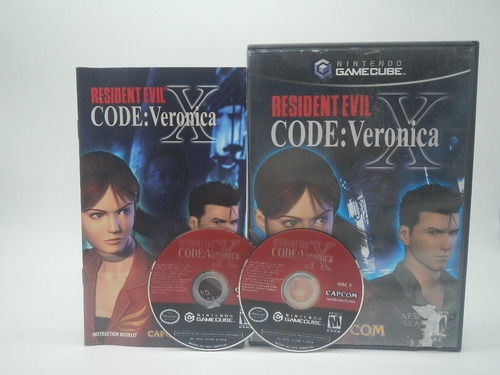 Resident Evil Code Veronica X (2 Discs) Gc Gamers Code* (Usado)