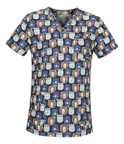 Ropa De Trabajo De Enfermera Uniforme De Enfermería Top