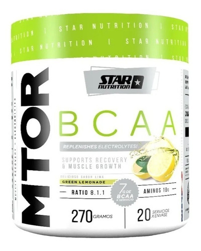 Mtor Bcaa Amino Powder Evolution 270g Aminoácidos