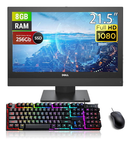Dell Optiplex 5250 All-in-one Computer Intel G4560 8g 256g (Reacondicionado)