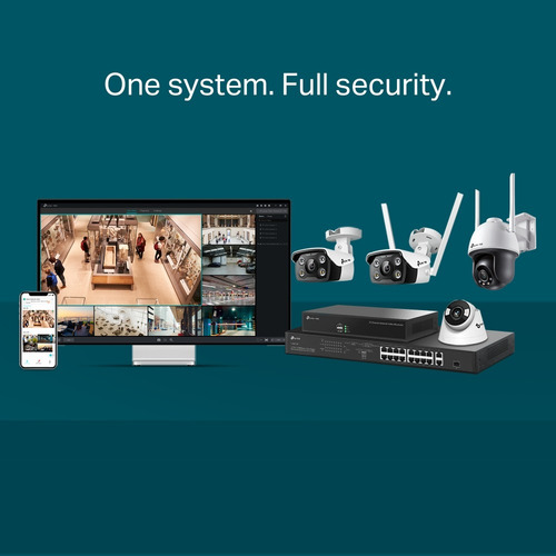 Cámara De Seguridad Ip/wifi Tp-link 4mp Vigi C340-w 4mm Ext.