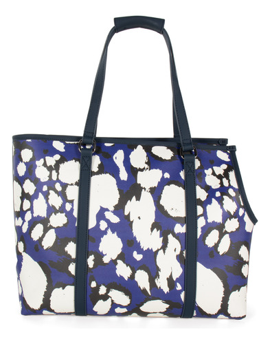 Bolsa Tote Oe X Animal Planet Con Apertura Para Mascota Diseño de la tela vegano apariencia piel