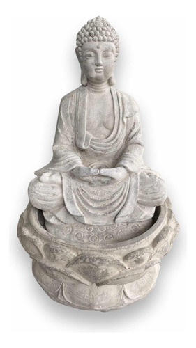 Fonte Buda Em Cimento 63 Cm Altura