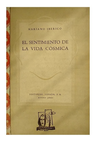 El Sentimiento De La Vida Cósmica; Mariano Iberico