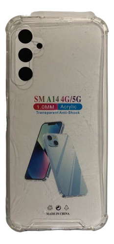 Funda Transparente Reforzada Camara Para  Samsung A14