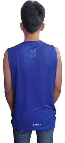 Camiseta Deportiva Charly Dry Factor Para Hombre (5010134)