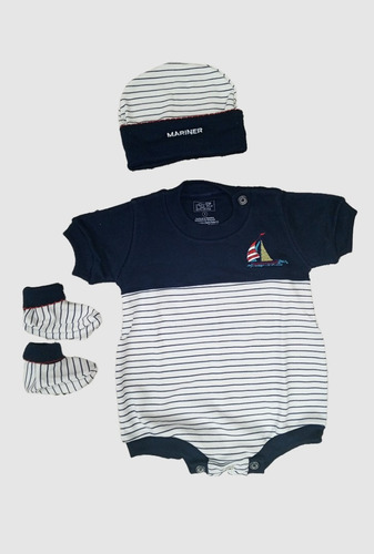 Ropa De Bebe Primer Dia Conjunto Marinero