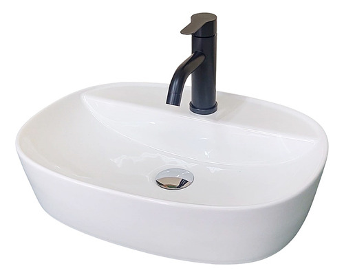 Arenci-pack Lavabo Mod. Padua - C5 Negro 51x39x12 Cms.