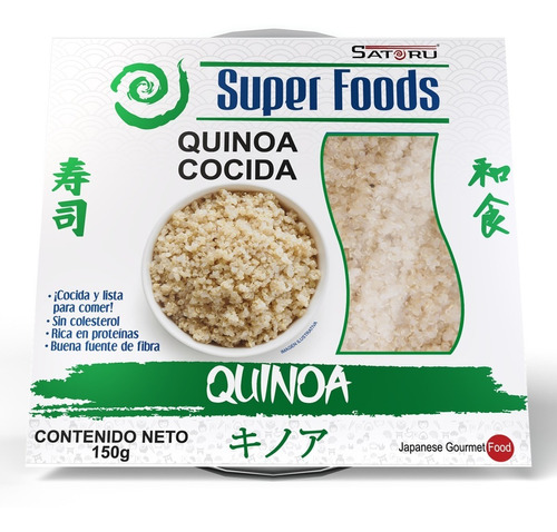 Quinoa Cocida 150g Satoru (super Foods)