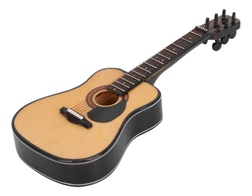 Instrumento Musical En Miniatura, Guitarra De Madera, Modelo