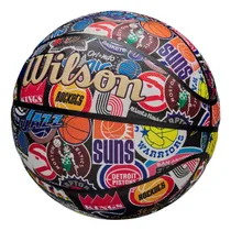 Comprar Pelota de baloncesto vintage de la NBA All Team Retro Wilson, color color 7