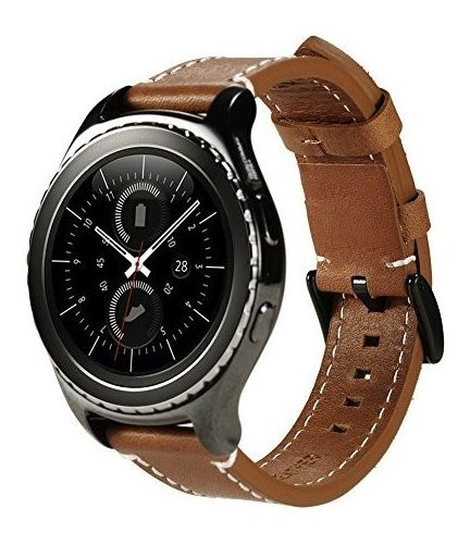 Para Samsung Gear S2 Correa De Reloj - Valkit Piel Autentica