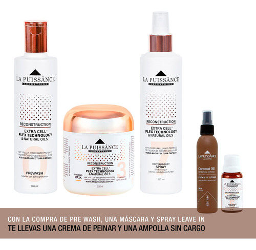 La Puissance Extra Cell Paso 0 + Paso 3 + Paso 7 + Regalo 3c