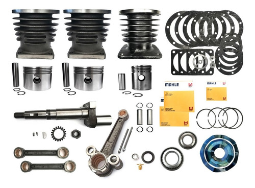 Kit Reposição Completo Compressor De Ar Schulz Msw 40 Fort.