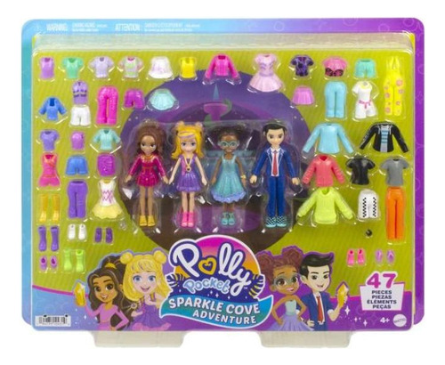 Polly Pocket Acessórios Fashion Baía Mágica - Hkw10- Mattel 