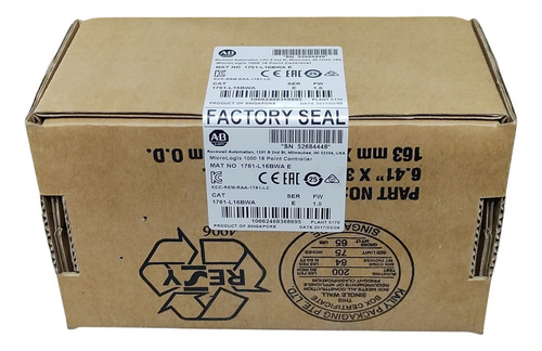 Allen Bradley 1761-l16bwa Plc Micrologix 1000