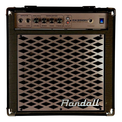  Amplificador De Bajo Eléctrico 35w Serie Randall Rx35bmbc