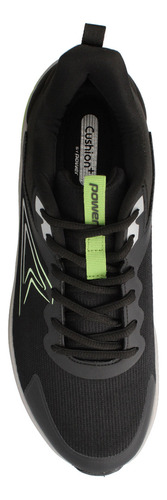 Zapatilla Hombre Power Swift Negro-gris Claro