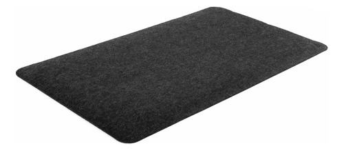 Desk Pad, Pad Mouse, Alfombrilla Carpio, Large (45x80 Cm) Color Gris oscuro