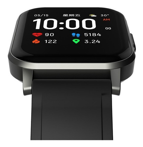 Imagen 3 de 4 de Haylou Smart Watch 2 LS02 1.28 " - Silicona - Negro - Black