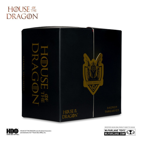 Caja De Coleccionista House Of The Dragon / Game Of Thrones - Daemon Targaryen
