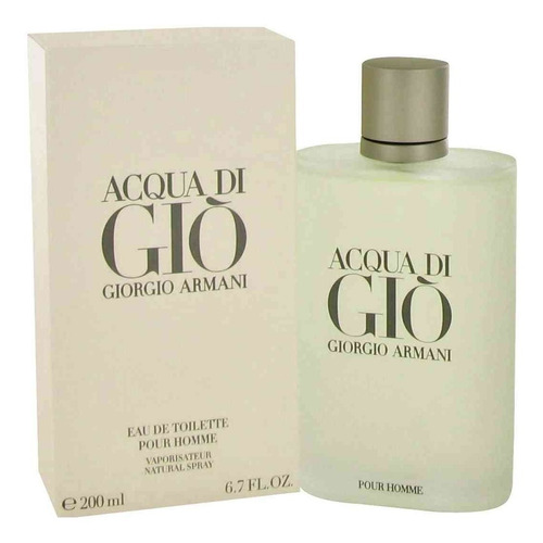 Perfume Acqua Di Gio 200 Ml Varon - Sellado - Multiofertas