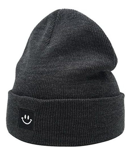 Gorros Beanie 55cube Para Hombre Mujer Gris Carbón