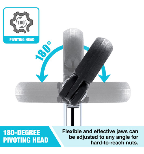 Llave De Lavabo 28 Cm Ajustable Para Fregadero 3/8 A 3,2 Cm