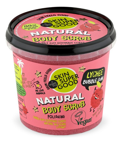 Exfoliante Corporal Skin Super Good Lychee Humectante 360ml