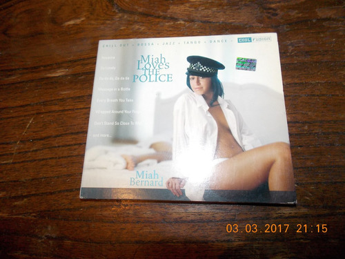 Cd Original Miah Bernard - Loves The Police - Impecable!