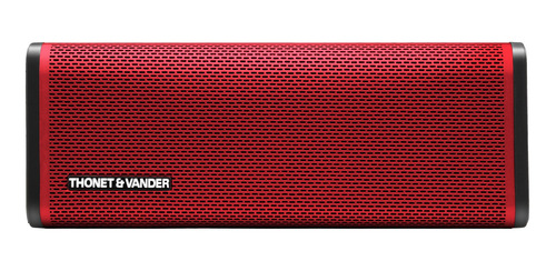 Parlante Bluetooth Portatil Thonet Vander Frei 8 Hs Bateria Color Red