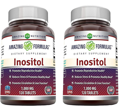 Inositol Con Vitamin-b Pack 2 - Unidad a $1264